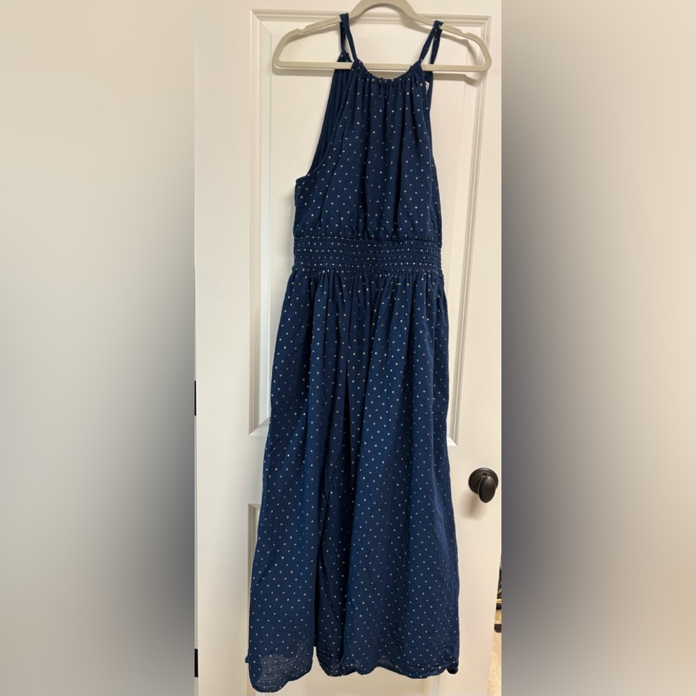 Boden navy maxi sundress 12R